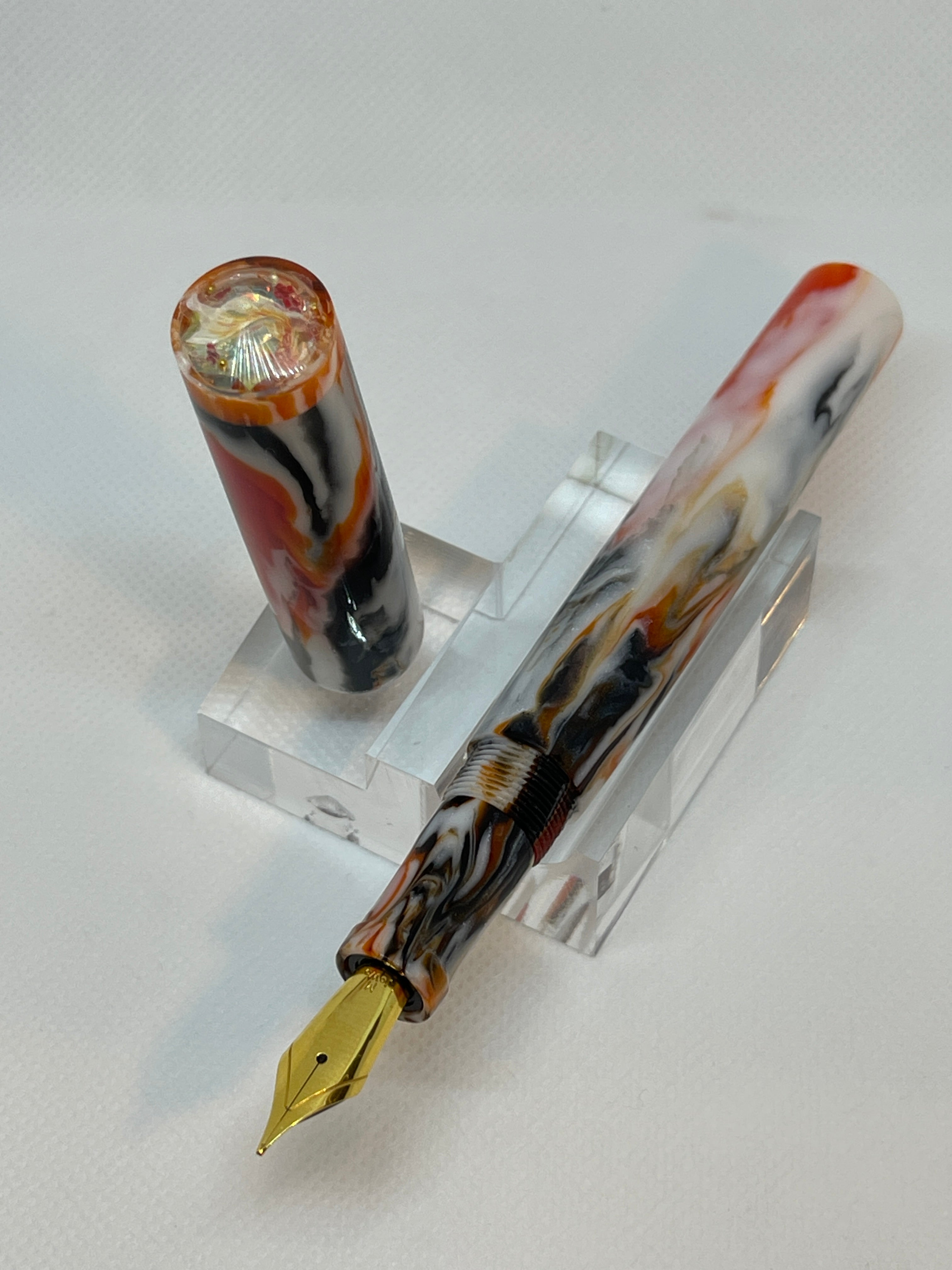 Butterfly Koi Alpha Fountain Pen #8