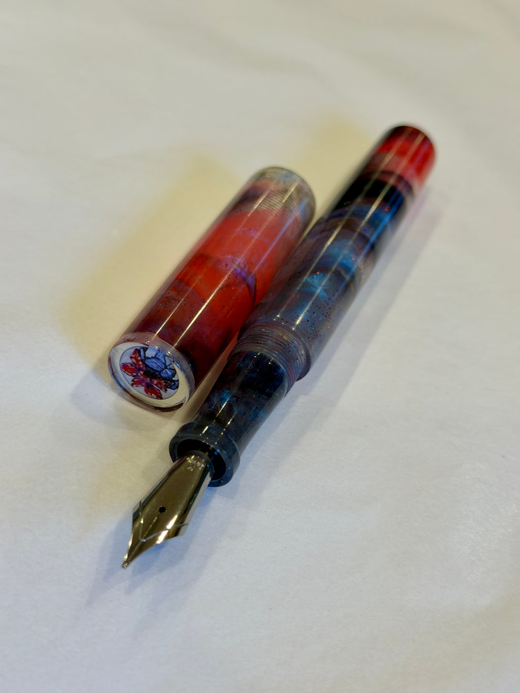 Upside Down Alpha Fountain Pen #6