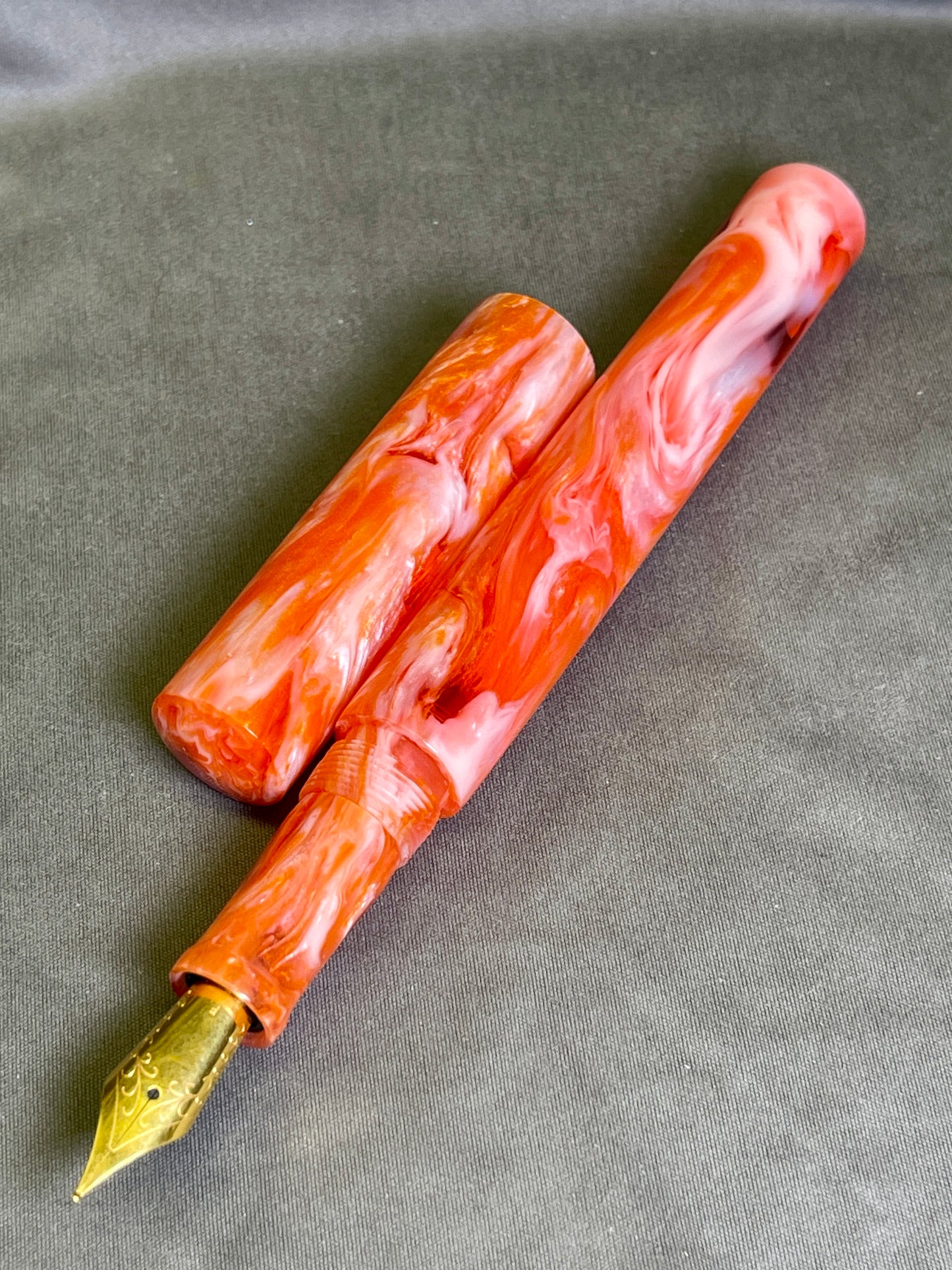 Z - Orange Marmalade Fountain Pen