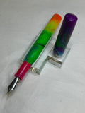 Neon Rainbow Alpha Fountain Pen - CM
