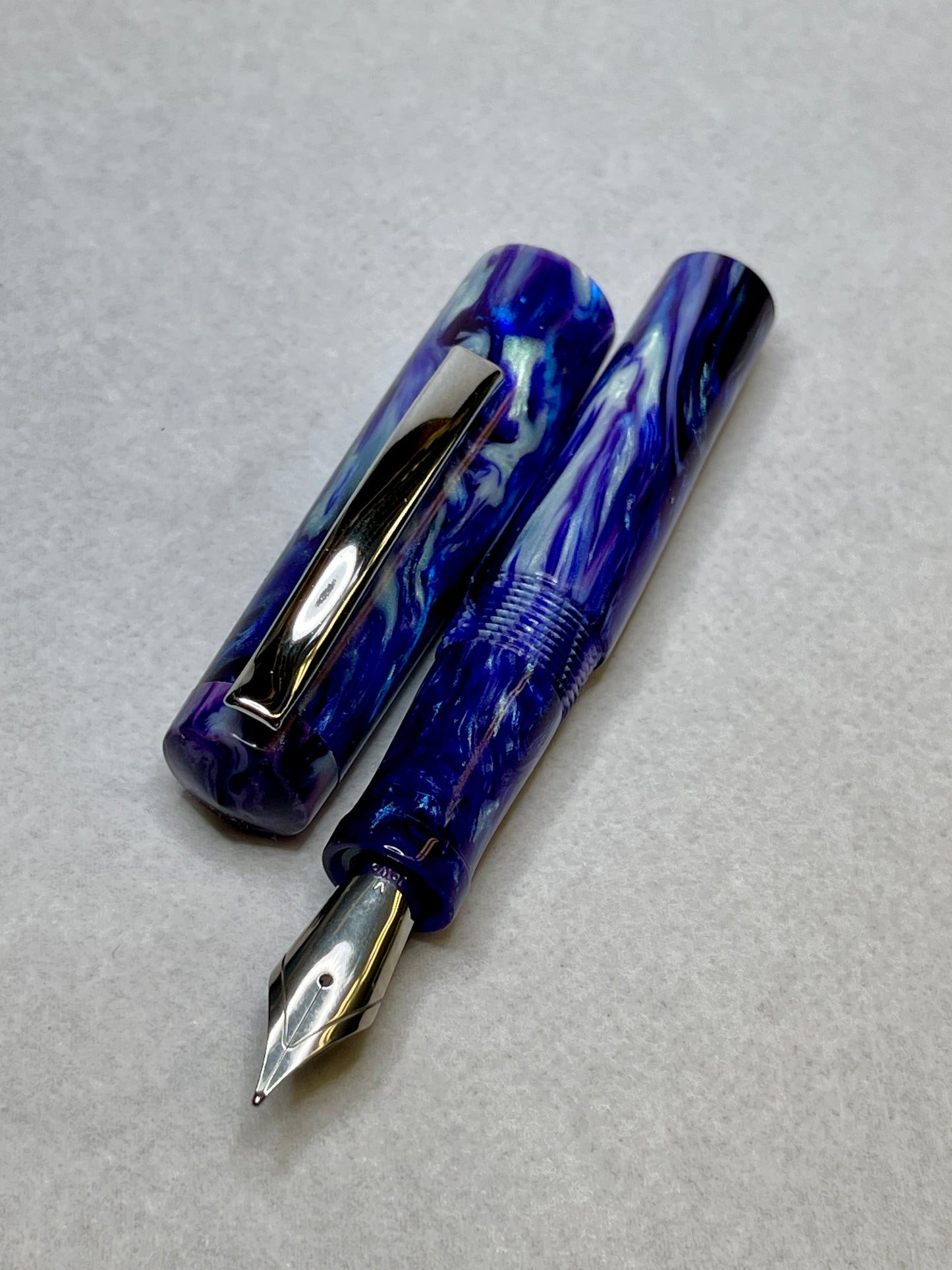 Indigo Abalone MMP Pocket Pen