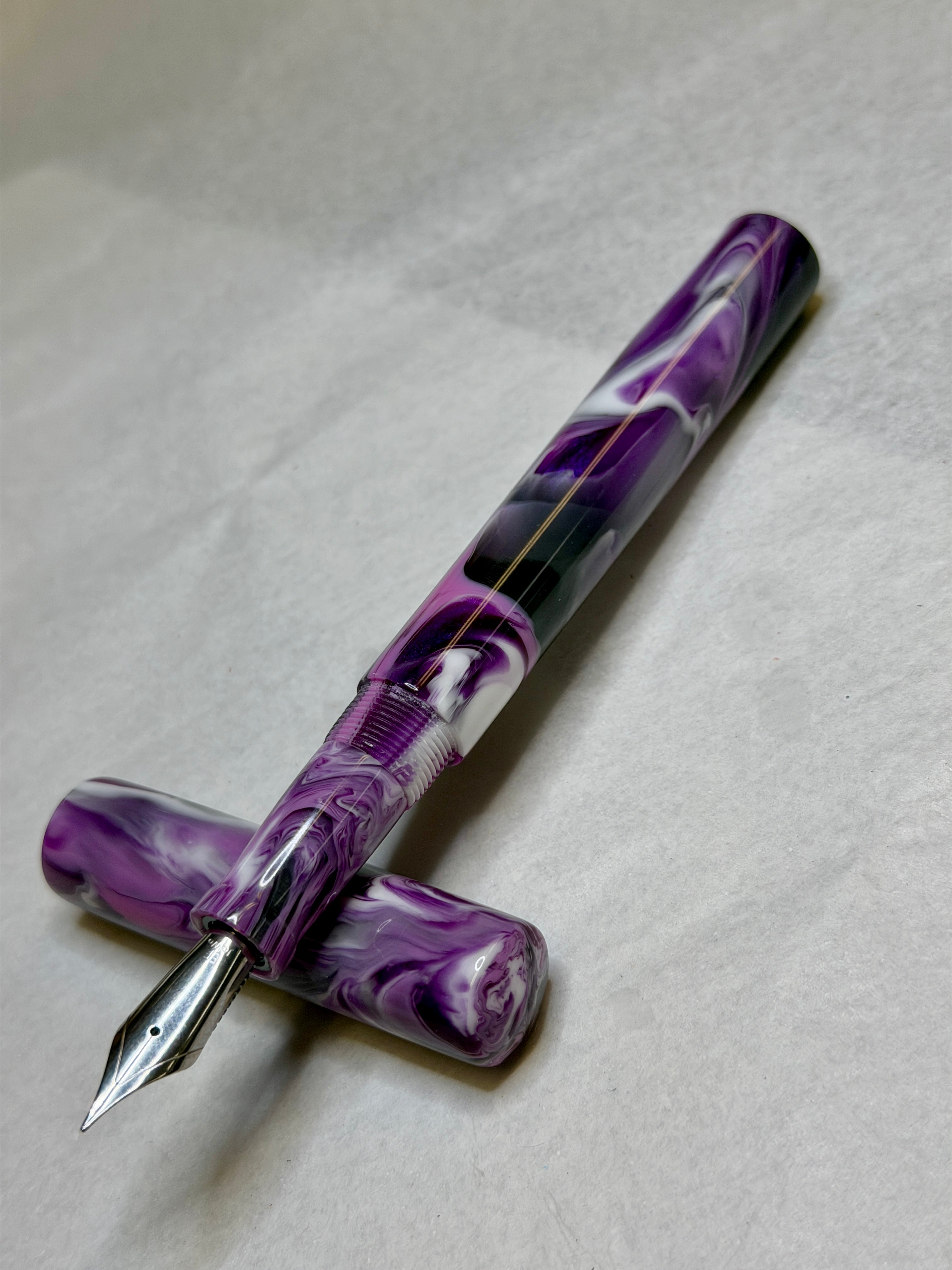 Corrupted Clouds Alpha Fountain Pen - CM