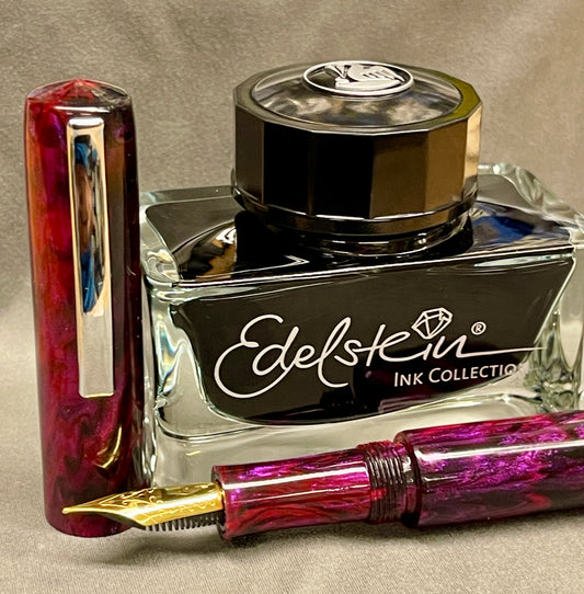 Z - Fade to Pink Pen with clip