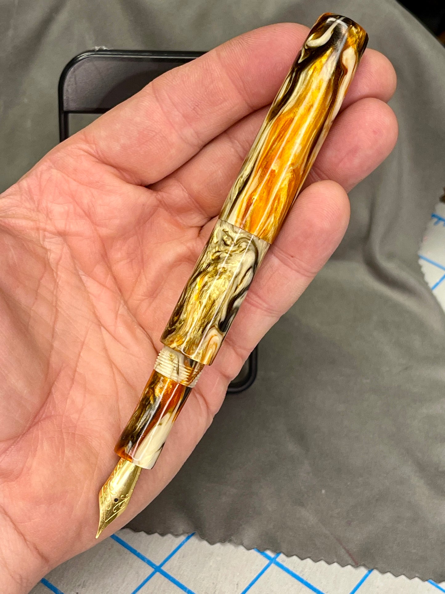 Z - Autumn Abalone Pocket Fountain Pen (Thomas)