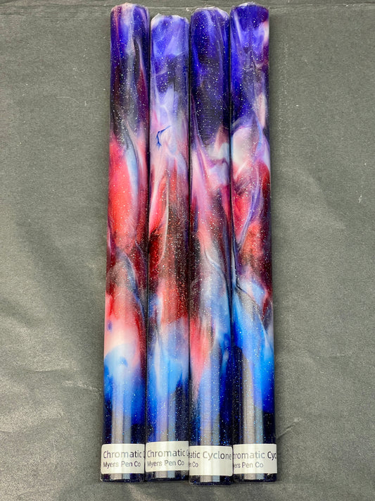 Chromatic Cyclone Pen Blank