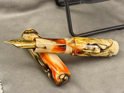 Z - Autumn Abalone Pocket Fountain Pen (Thomas)