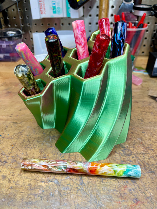 Large 3D Printed Color-Shifting Pen Holder