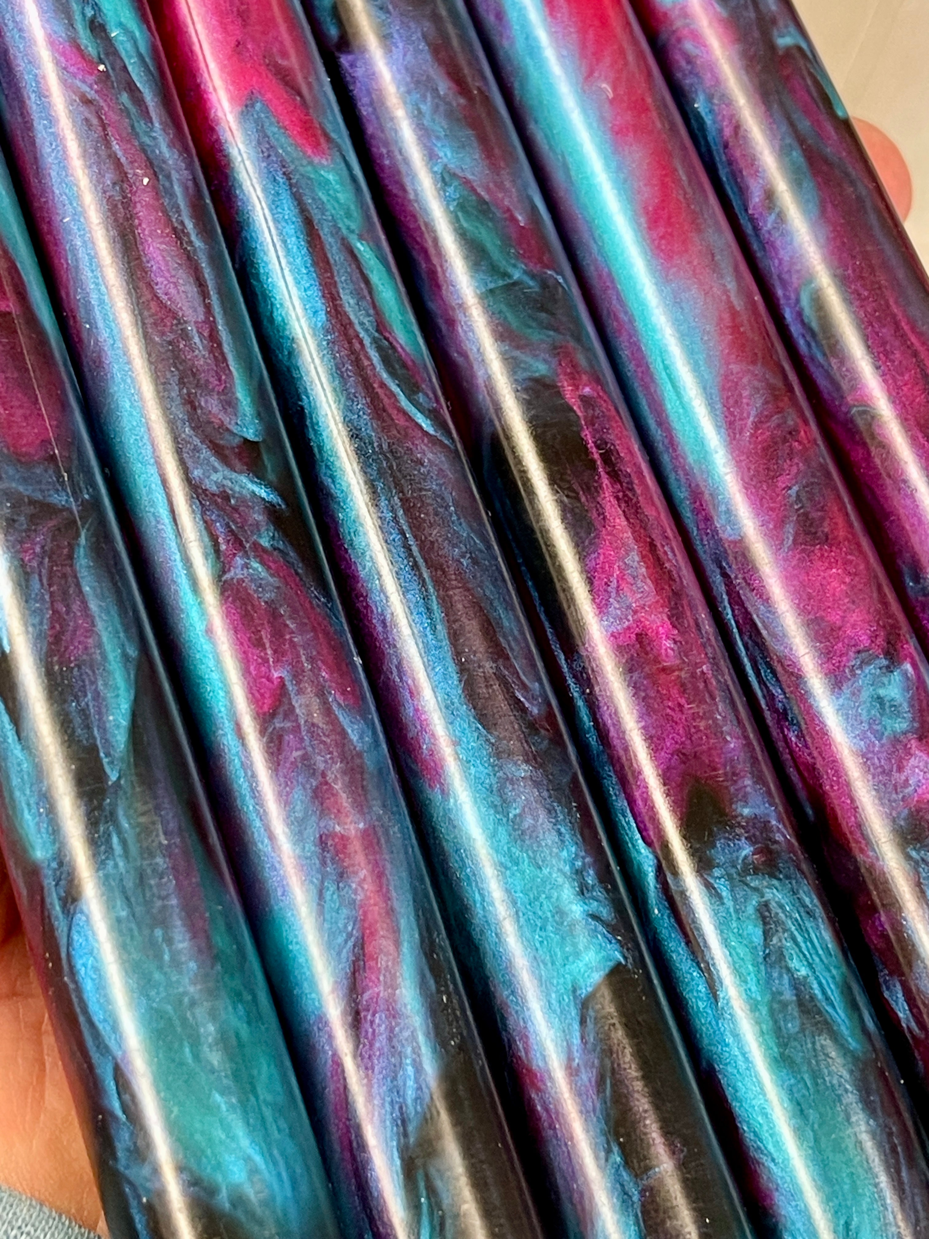When Pink Met Teal Blank